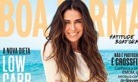 Giovanna Antonelli exibe corpão de tirar o fôlego em capa de revista e dispara: <I>- Hoje, na minha vida, não existe mais dieta</I>