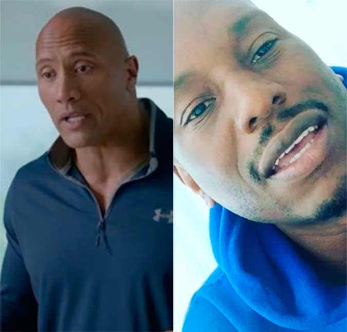 Depois de críticas de Dwayne Johnson a companheiro de <i>Velozes e Furiosos</i>, Tyrese Gibson responde