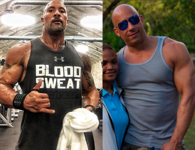 Rixa de Dwayne <I>The Rock</i> Johnson seria com Vin Diesel, afirma <I>site</i>