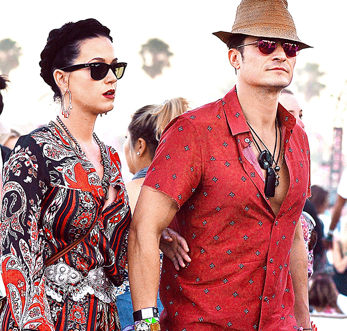 Prontos para o próximo passo! Orlando Bloom quer ter filhos com Katy Perry, diz <I>site</I>