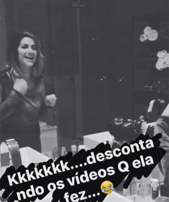 Bruno Gagliasso compartilha vídeo hilário dando susto em Giovanna Ewbank, vem ver!