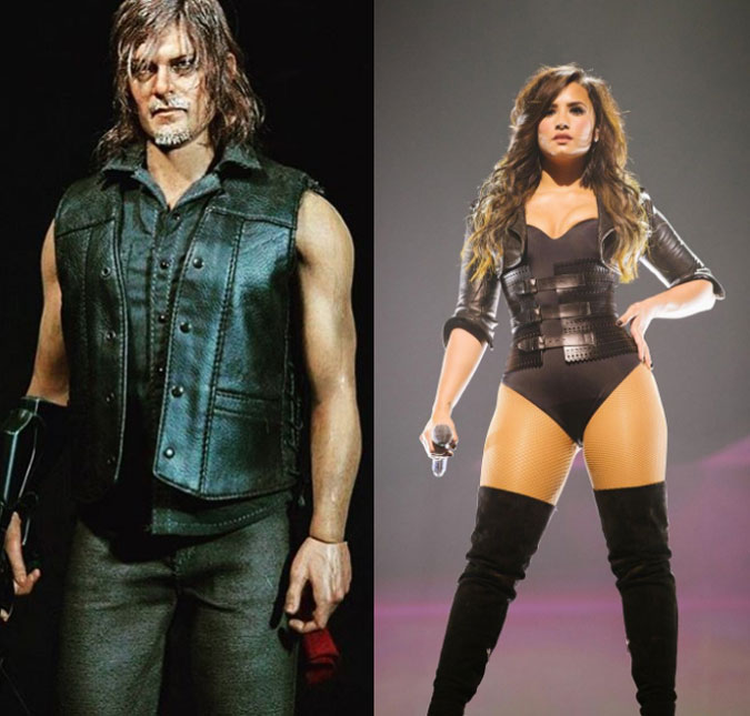 Norman Reedus, ator de <i>The Walking Dead</i>, comemora aniversário de Demi Lovato, assista o vídeo!