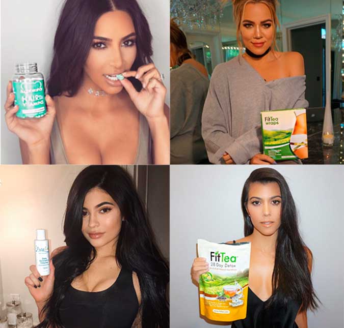Irmãs Kardashians podem ser processadas por propaganda enganosa, diz<i> site</i>