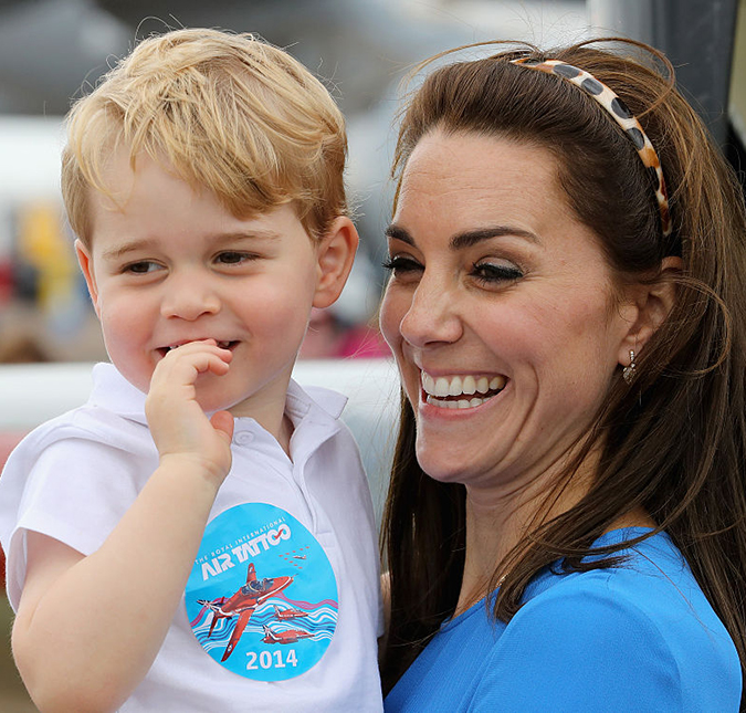 Kate Middleton revela que o príncipe George é um bagunceiro na cozinha, entenda!