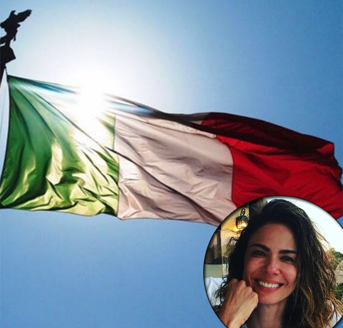 Viajando pela Itália, Luciana Gimenez fala sobre terremoto que assolou o país