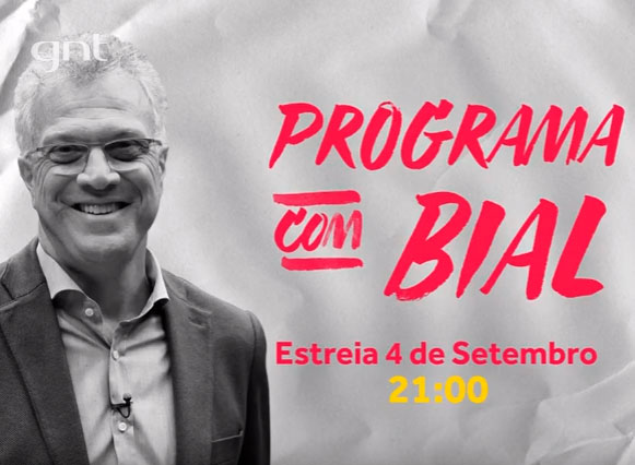 Pedro Bial ganha novo programa na <i>GNT</i>, o <i>Programa com Bial</i>, saiba mais!