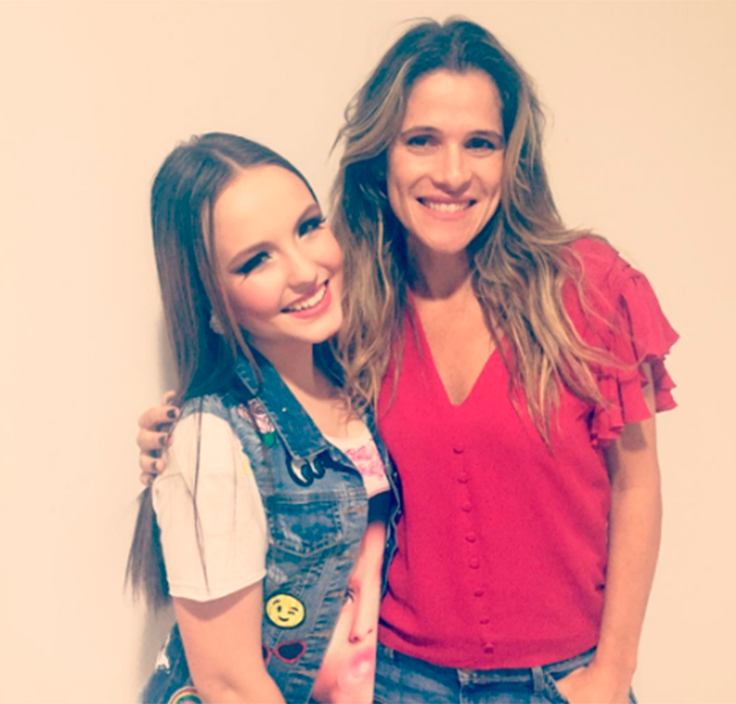 Larissa Manoela posa com Ingrid Guimarães e dá pista de novo trabalho, vem ver!