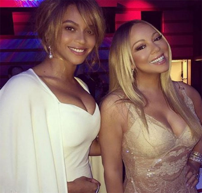 Mariah Carey prova que não existe rivalidade entre ela e Beyoncé, entenda!