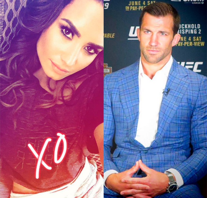 Demi Lovato e Luke Rockhold estariam cada vez mais próximos, diz <I>site</I>