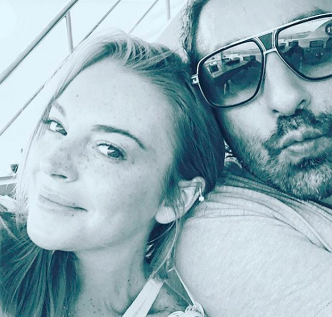 Novo <i>affair</i> de Lindsay Lohan a salvou de briga violenta com seu ex-noivo