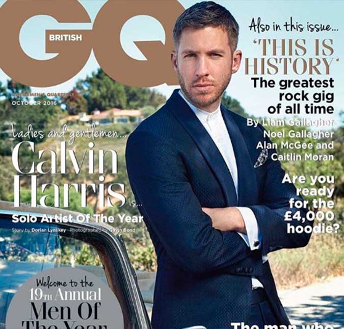 Calvin Harris desabafa sobre Taylor Swift: -<I> O término do nosso relacionamento foi mais noticiado que o namoro</i>