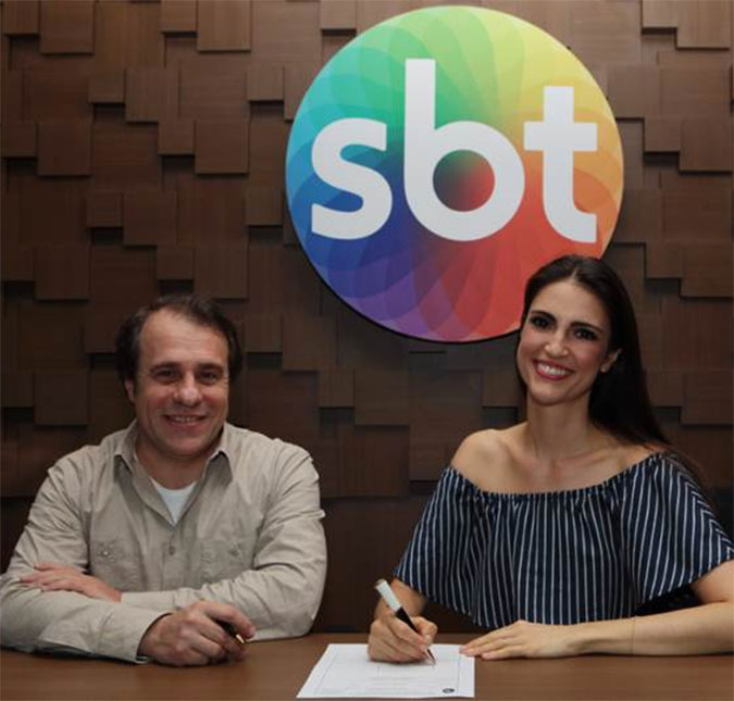 Chris Flores assina contrato com o <i>SBT</i> para comandar <i>reality show</i> de casamento