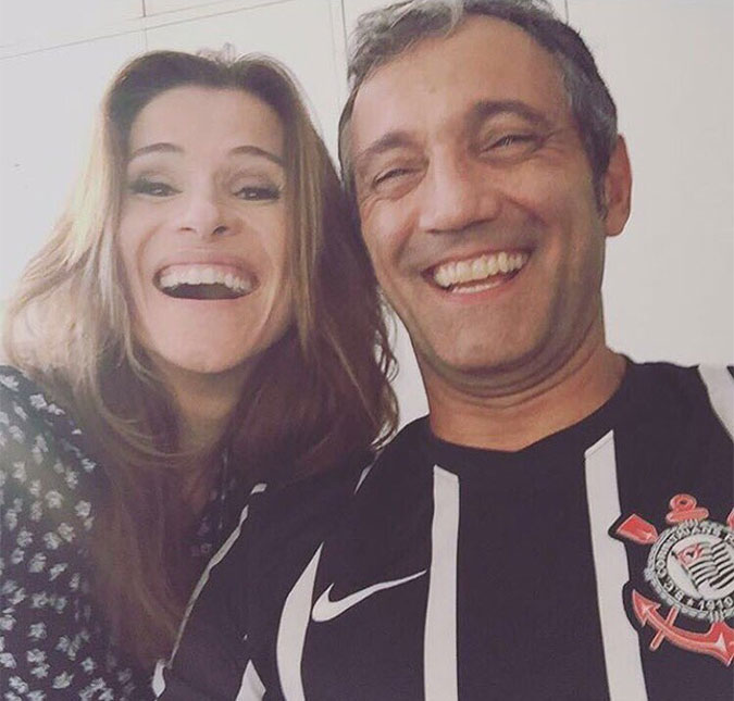 Ingrid Guimarães diz que velório de Domingos Montagner foi um exemplo de como ele era: <i>feliz</i>