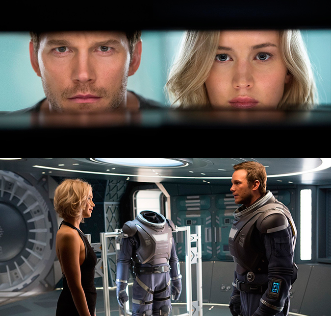 Filme de Jennifer Lawrence com Chris Pratt ganha primeiro <I>teaser</I>, assista!
