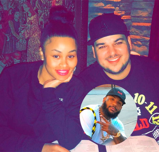 Rob Kardashian e Blac Chyna brigam após ela ser citada por <i>rapper</i> em música, saiba tudo!