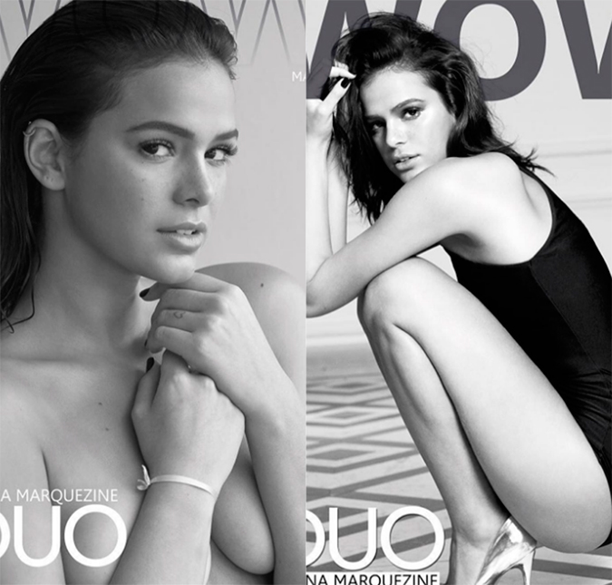 Bruna Marquezine aparece cheia de sensualidade e faz <I>topless</I> em ensaio para revista, veja!