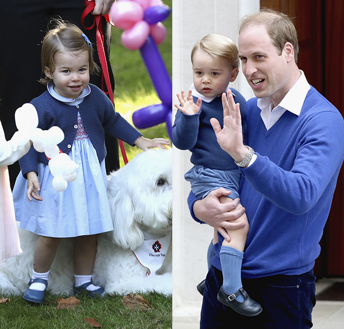 Princesa Charlotte reutiliza suéter de príncipe George em evento, entenda!