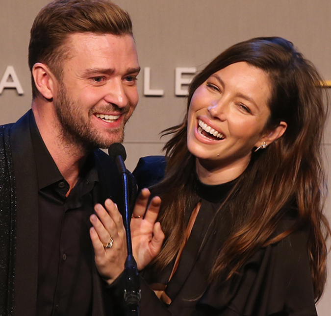 Jessica Biel fala sobre como é trabalhar com o marido, Justin Timberlake