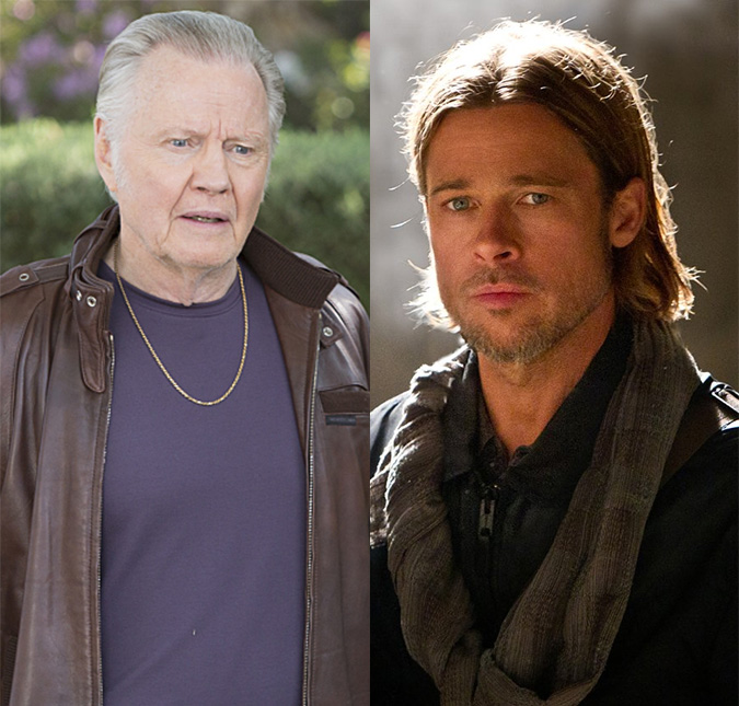 Brad Pitt está recebendo conselhos de Jon Voight, pai de Angelina Jolie