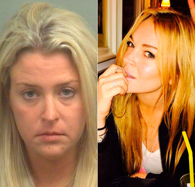 Madrasta de Lindsay Lohan é presa por atacar policial