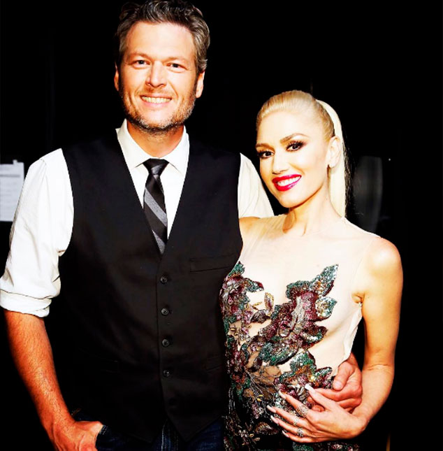 Gwen Stefani e Blake Shelton estão pensando aumentar a família, diz <i>revista</i>