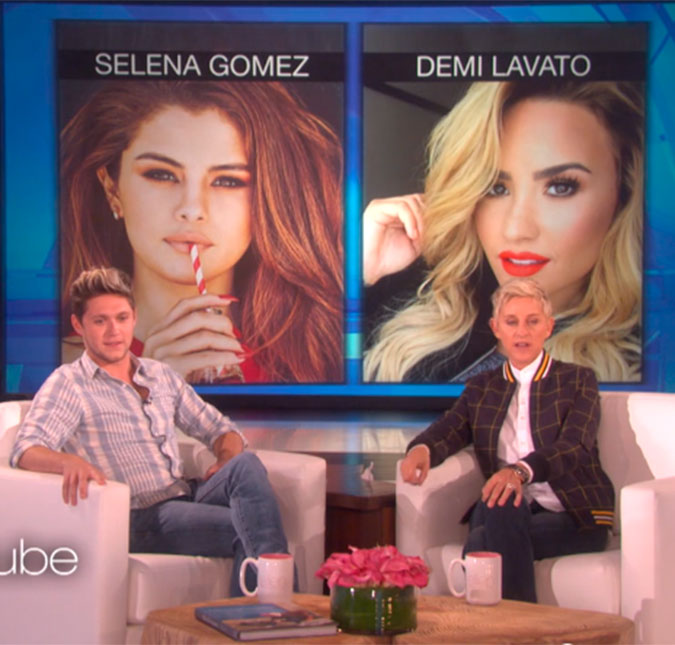 Niall Horan escolhe entre Selena Gomez e Demi Lovato, saiba quem foi a preferida!