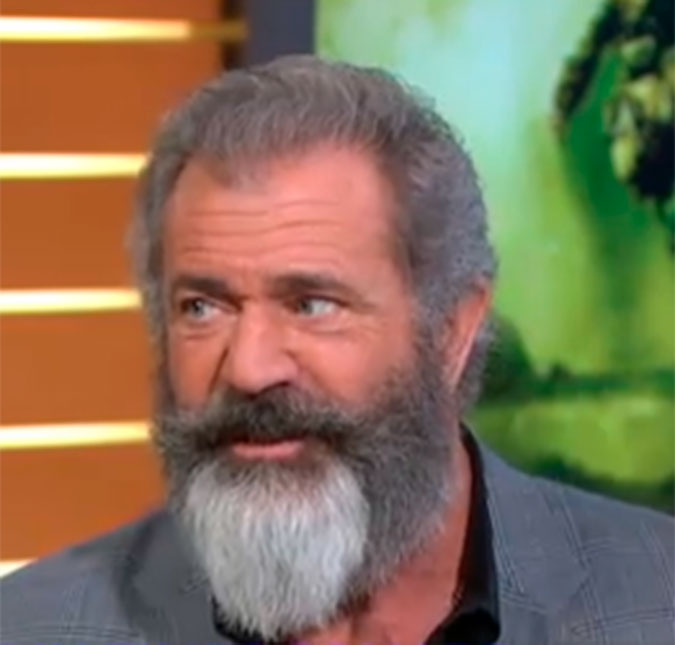 Mel Gibson, que será pai pela nona vez, brinca: - <i>Estou até com estrias!</i>