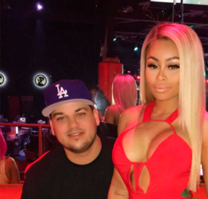 Blac Chyna é acusada de ter agredido fisicamente Rob Kardashian, diz <i>site</i>