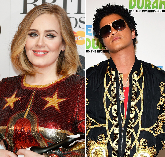 Bruno Mars dá um toque especial ao fazer <i>cover</i> de Adele em programa de rádio, assista!