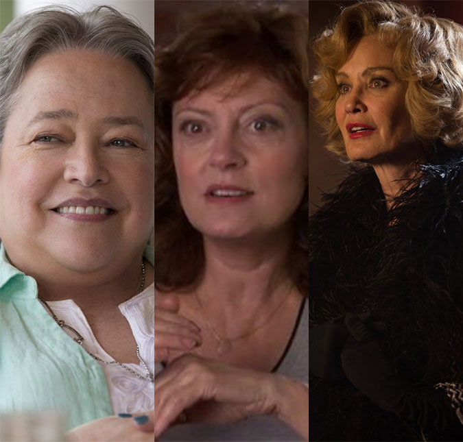 Jessica Lange, Susan Sarandon e Kathy Bates estão confirmadas em <i>Feud</i>, nova série de Ryan Murphy!