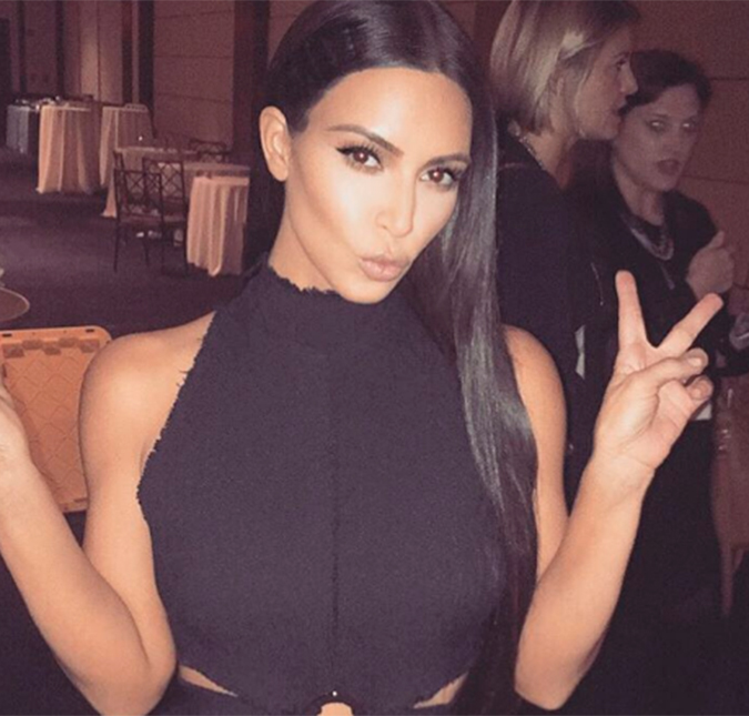 Kim Kardashian estava <i>ótima</i> no aniversário de sua irmã, Kendall Jenner