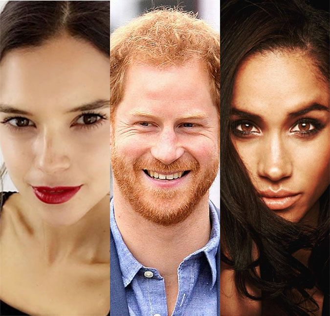 Enquanto flertava com Meghan Markle, príncipe Harry estava namorando outra mulher!