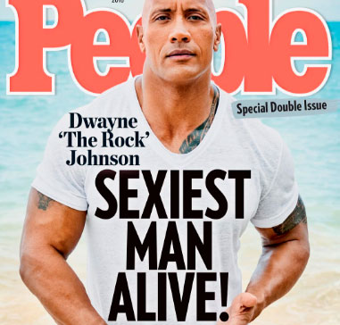 Dwayne Johnson é eleito homem mais <i>sexy</i> do mundo por revista, saiba mais!