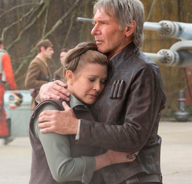Carrie Fisher assume caso com Harrison Ford durante as filmagens do primeiro <I>Star Wars</i>, entenda!
