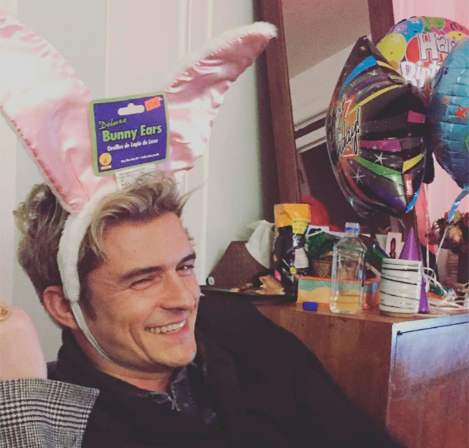 Orlando Bloom fala sobre o desfile da <I>Victoria's Secret</I> e brinca dizendo que faz parte da família Hadid