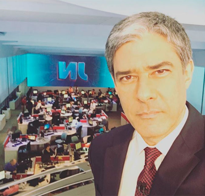 William Bonner não apresenta <i>Jornal Nacional</i> em dia histórico