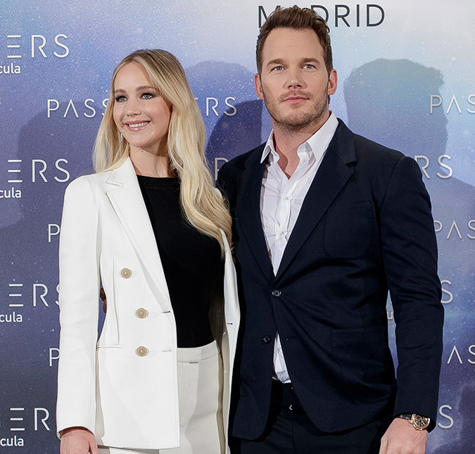 Chris Pratt elogia a colega Jennifer Lawrence: <i>Ela atua como Adele canta</i>