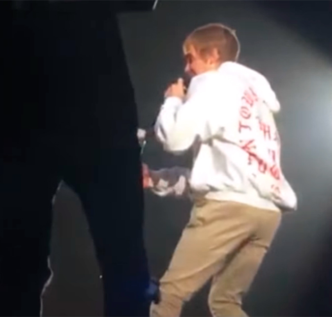 Justin Bieber fala sobre <i>Instagram</i> durante <i>show</i>: <i>- É o diabo!</i>