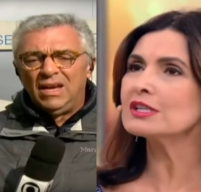 Repórter da <i>Globo</i> chora ao vivo em <i>link</i> com Fátima Bernardes