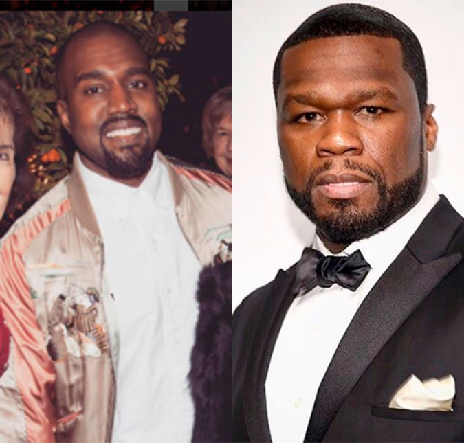 Após surto de Kanye West, 50 Cent sai em defesa do <i>rapper</i>