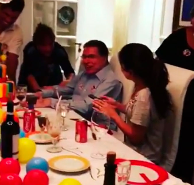 Silvio Santos comemora 86 anos de idade com festa em família, veja como foi!