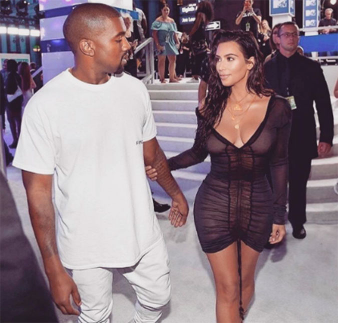 Após surto de Kanye West, Kim Kardashian e o <i>rapper</i> não estão mais em crise, diz <i>site</i>
