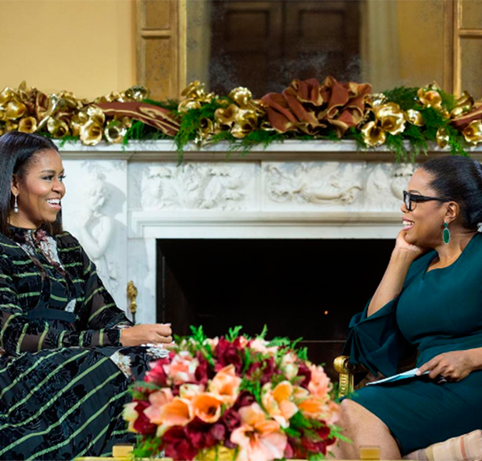 Michelle Obama arrasa em entrevista com a Oprah e nega que vai se candidatar à presidência
