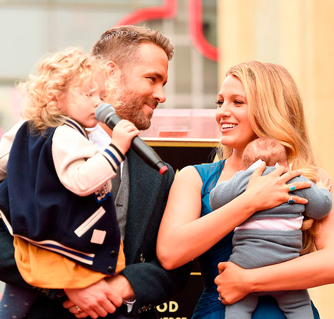 Revelado o nome da segunda filha de Ryan Reynolds e Blake Lively, saiba qual é!