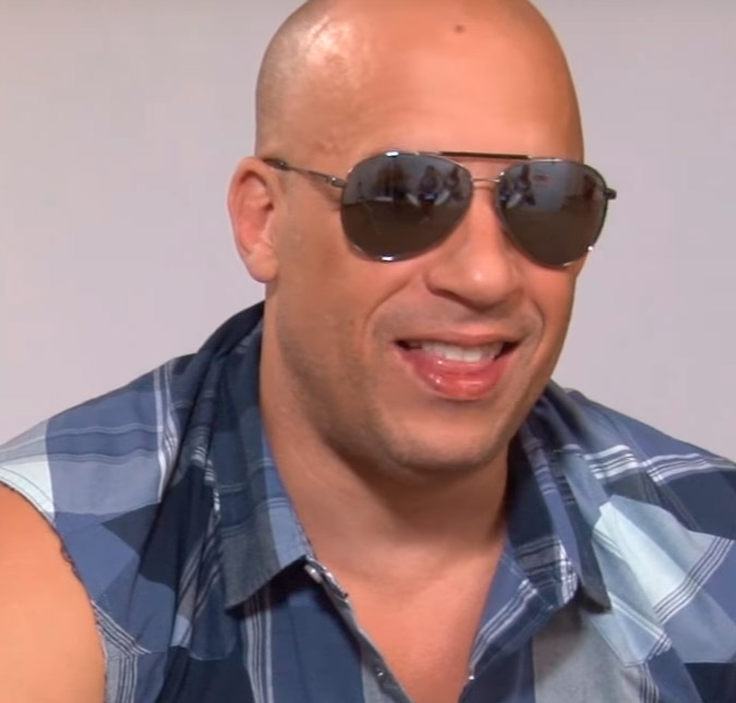 Vin Diesel dá cantada em <i>youtuber</i> durante entrevista e a deixa desconfortável