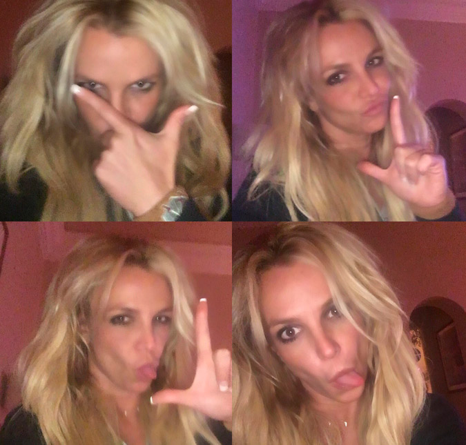 2016 não levou Britney Spears e cantora comemora fazendo pose de <i>As Panteras</i>, entenda!