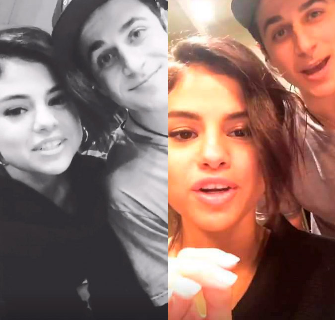 Selena Gomez reencontra colega da série <i>Os Feiticeiros de Waverly Place</i>, confira!
