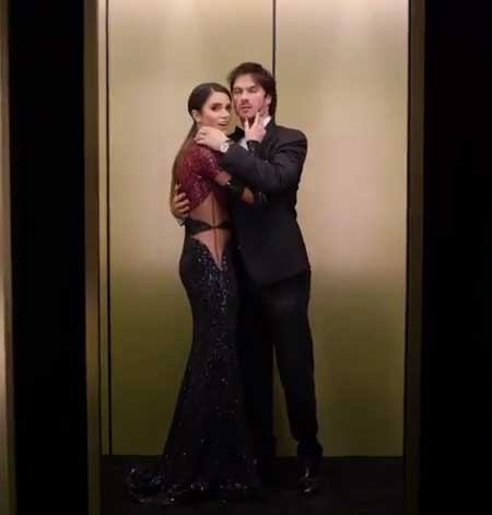 Ian Somerhalder e Nikki Reed são flagrados aos beijos em festa pós-<i>Globo de Ouro</i>, entenda!