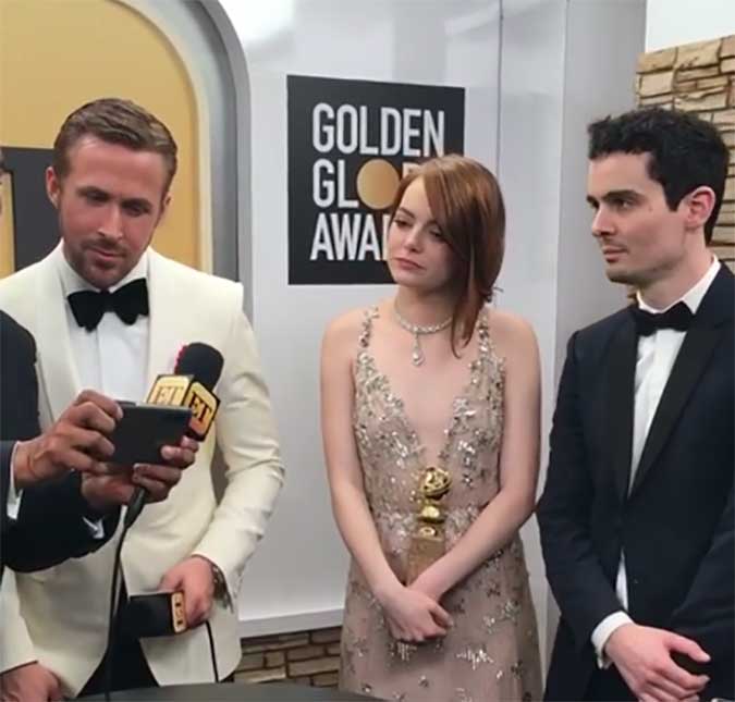 Emma Stone fala sobre beijo surpresa entre Andrew Garfield e Ryan Reynolds, confira!
