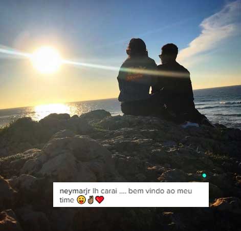 Neymar usa postagem de amigo para confirmar seu namoro com Bruna Marquezine, entenda!
